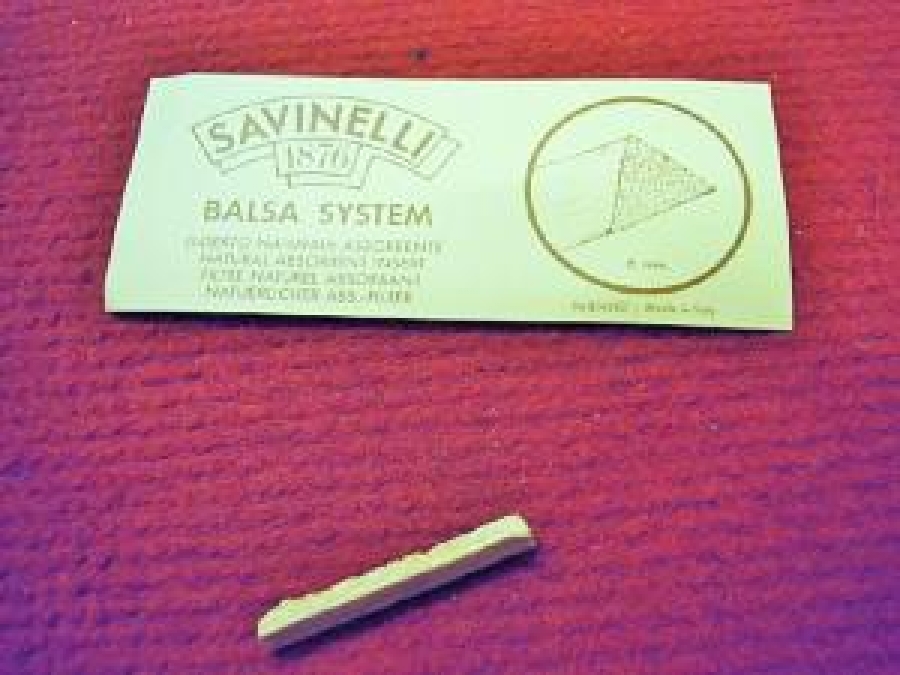 SAVINELLI 1876 BALSA SYSTEM INSERTO NATURALE ASSORBENTE NATURAL ABSORBENT INSERT FILTRE NATUREL ABSORBANT NATUERLICHER ABS 