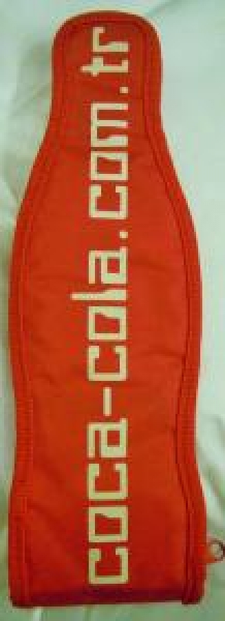 ŞİŞE FORMUNDA COCA COLA BASKILI KALEM KUTU 