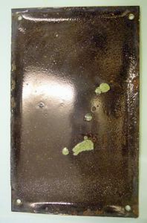 TENEKE EMAYE KAPLAMA YÜKSEK VOLTAJ DİKKAT TEHLİKE YAKLAŞMA DOKUNMA UYARI İŞARET ÖLÜM TEHLİKESİ 