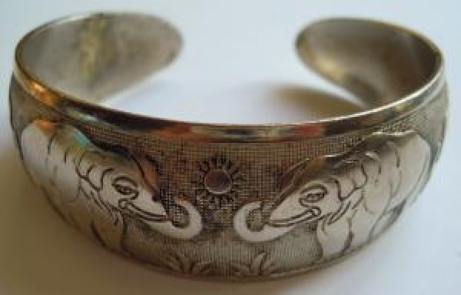 BİLEKLİK KISMET VE ŞANS SİMGESİ FİL MOTİFLİ 