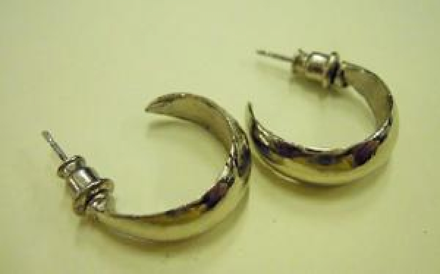 ÇİFT GÜMÜŞ KAPLAMA KÜPE