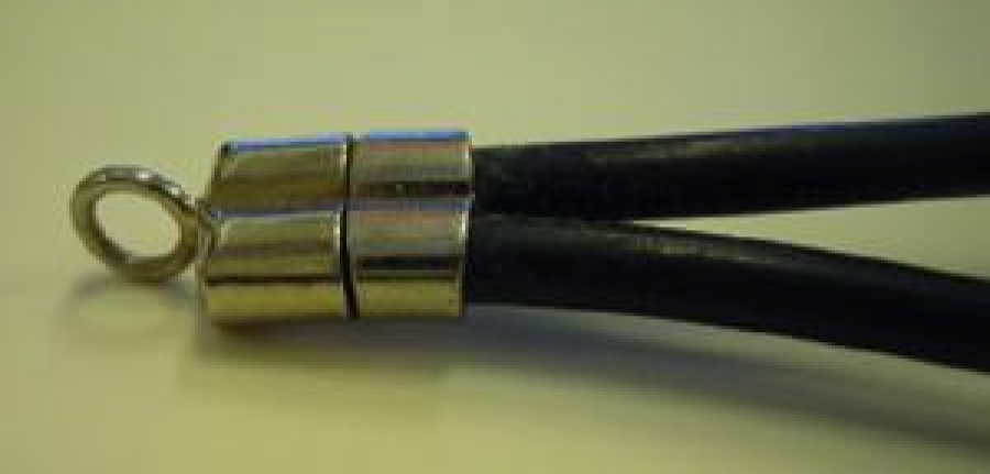 GÜMÜŞ BİLEKLİK İZCİ İŞARET ARMALI  DERİ KAYIŞLI