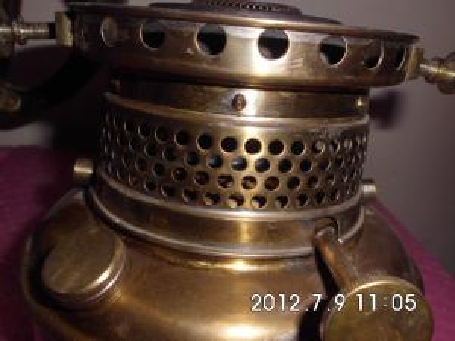 İRAN GAZLI MUSLUKLU SEMAVER PİRİNÇ NİKEL KAPLAMA 