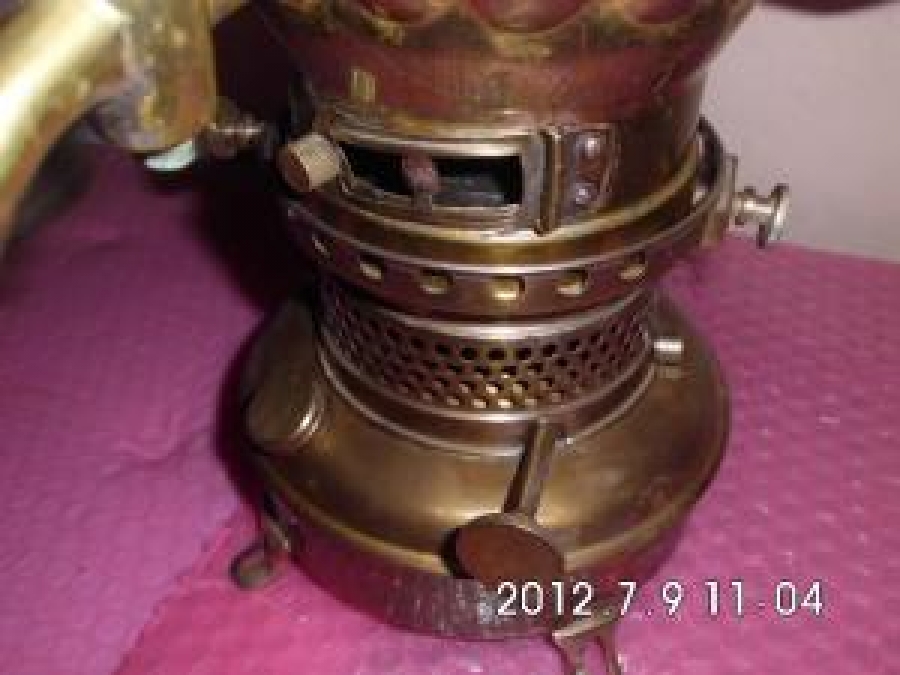 İRAN GAZLI MUSLUKLU SEMAVER PİRİNÇ NİKEL KAPLAMA 