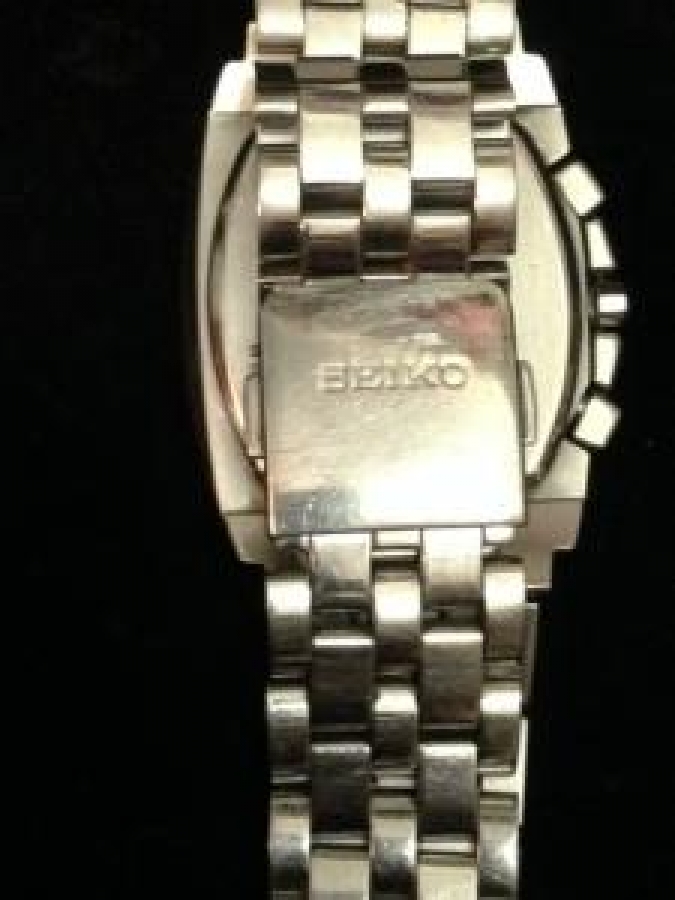 SEIKO PRESAGE DHRONOGRAPH 100M SAFİR KRISTAL CAM METAL KASA SAAT 