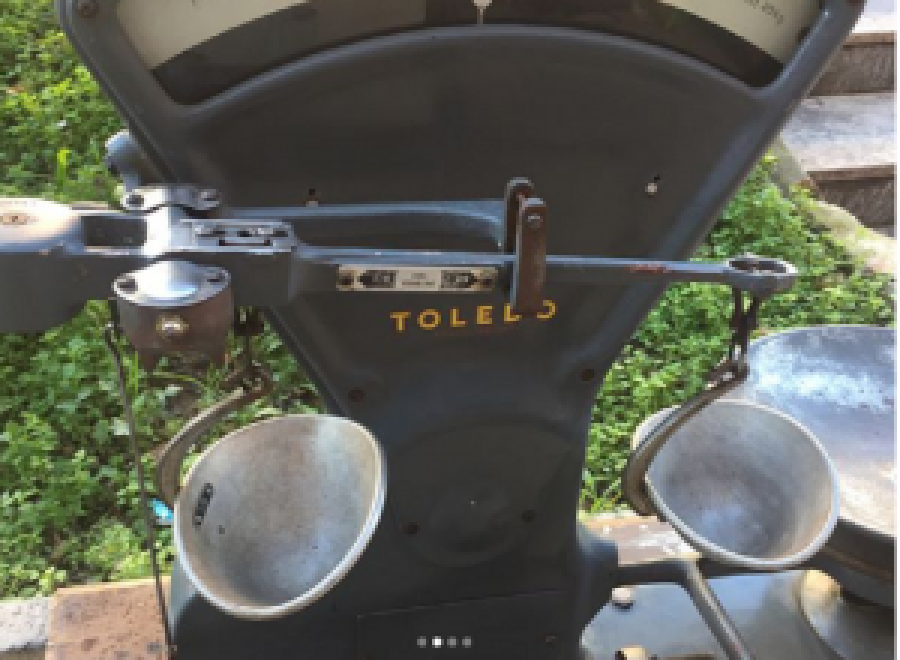 TOLEDO KAHVE TARTIMINDA KULLANILAN KEFELİ HASSAS MEKANİK İBRELİ TERAZİ 