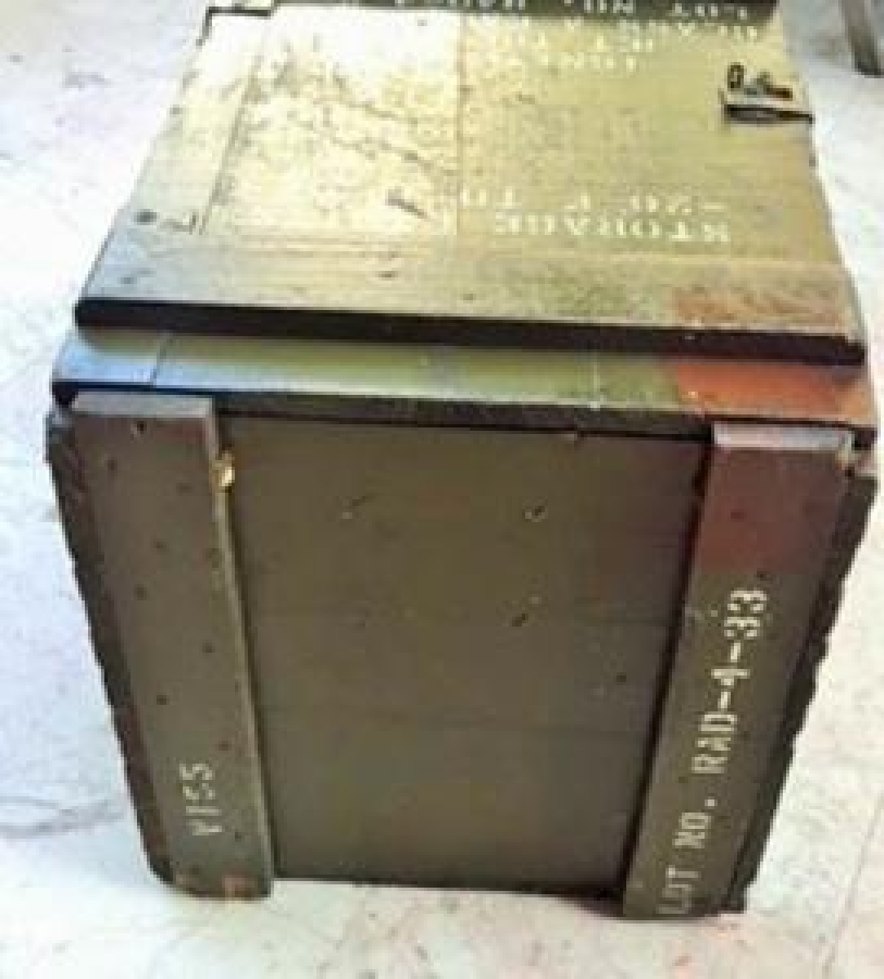 1947 AMERİKAN MARSHAL YARDIM SANDIGI EL YAPIMI ORTA BOY SANDIK UNITED STATES OF AMERİCA 