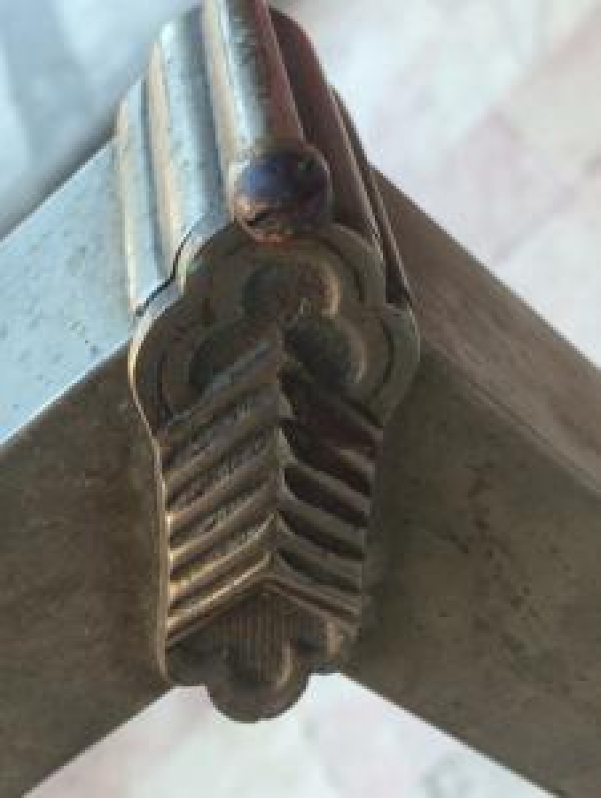 ÇİFT KİŞİLİK METAL PİRİNÇ ANTİKA KARYOLA