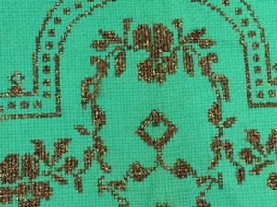 İŞLEME EL YAPIMI SECCADE BOSNA İŞİ OSMANLI 