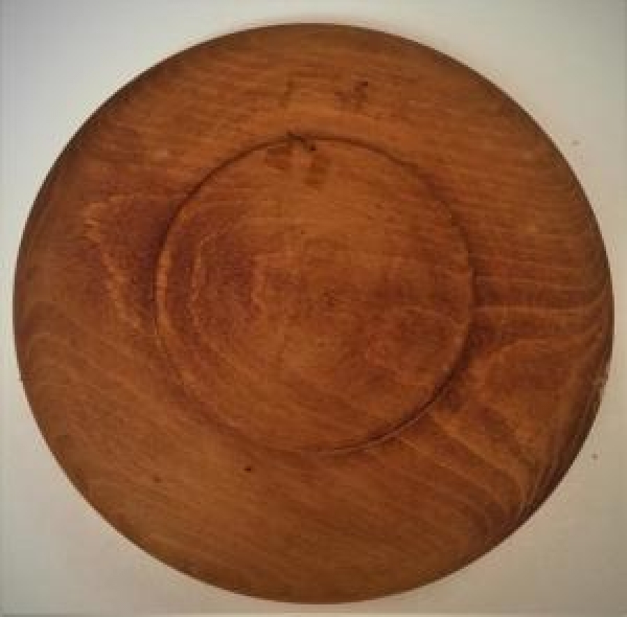 NASRETTİN HOCA AHŞAP YAĞLI BOYA S.ENŞAYLAN SANATÇI İMZALI 21 CM ÇAP