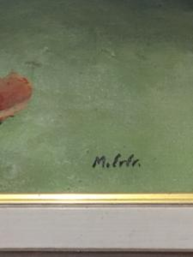 TABLO YAĞLI BOYA NATÜRMORD SANATÇI İMZALI