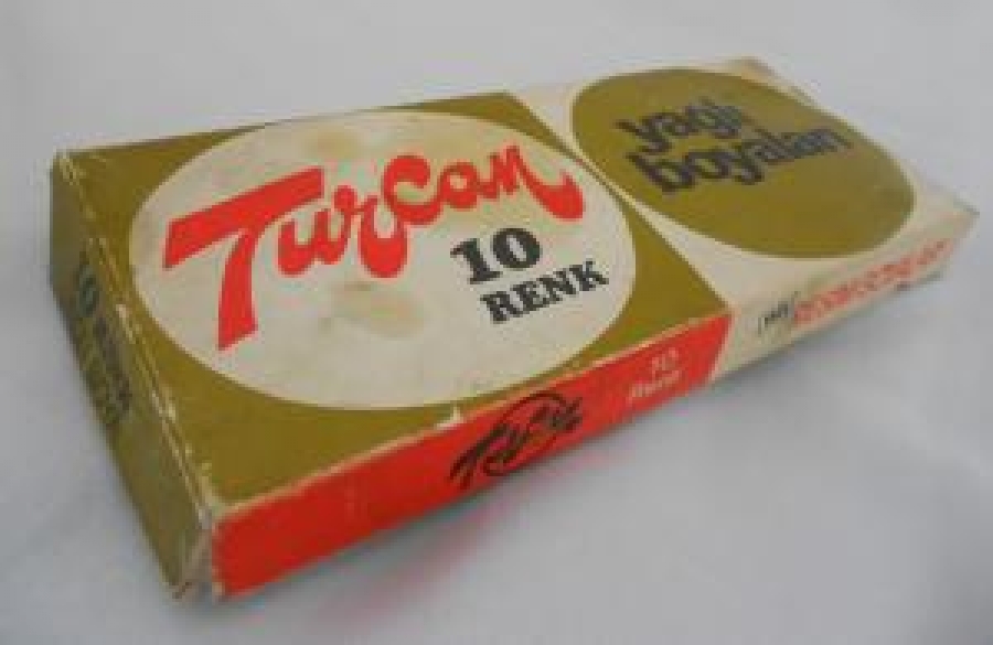 TURCAN MARKA KUTUSUNDA KULLANILMIŞ YAĞLI BOYA