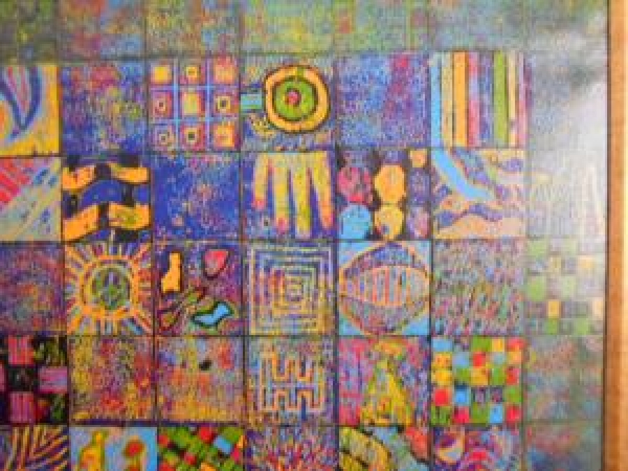 YONCA EDA ERDİK SANATÇI İMZALI ORJİNAL İMZALI TABLO 