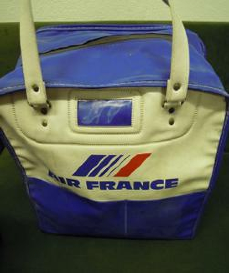 AIR FRANCE BAG FRANSA ÇANTA HAVA YOLLARI SEYEHAT TAŞIMA CANTASI VİNLEKS
