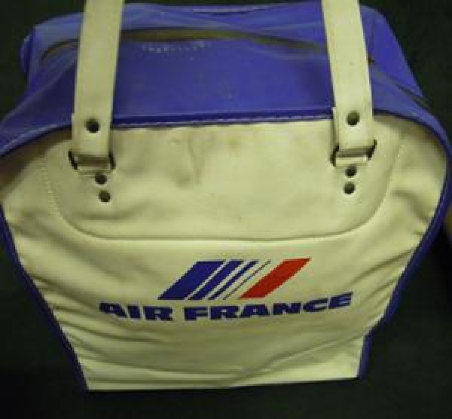 AIR FRANCE BAG FRANSA ÇANTA HAVA YOLLARI SEYEHAT TAŞIMA CANTASI VİNLEKS