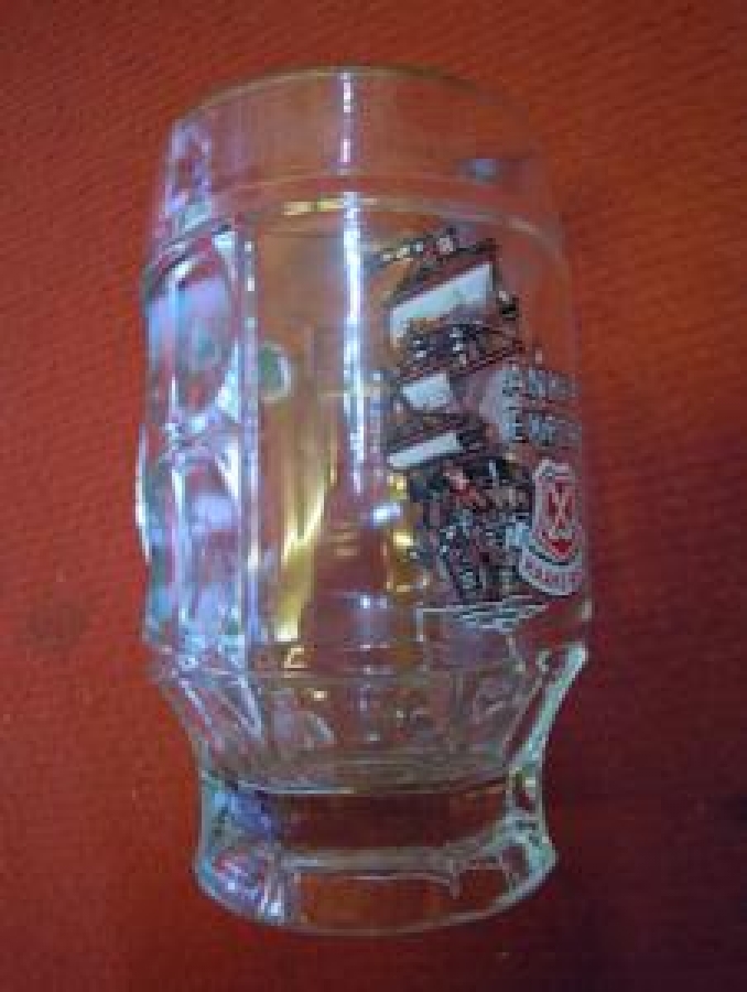 ANKER EXPORT HAAKE - BECK BİRA KALIN CAMDAN KULPLU KUPA BARDAK 