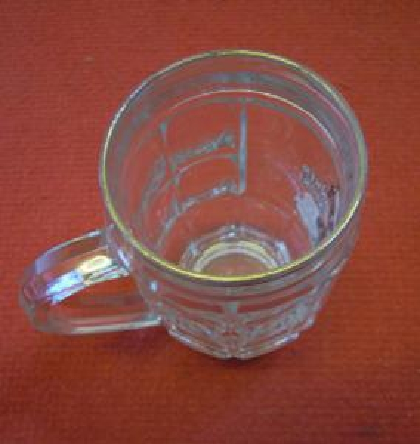 ANKER EXPORT HAAKE - BECK BİRA KALIN CAMDAN KULPLU KUPA BARDAK 