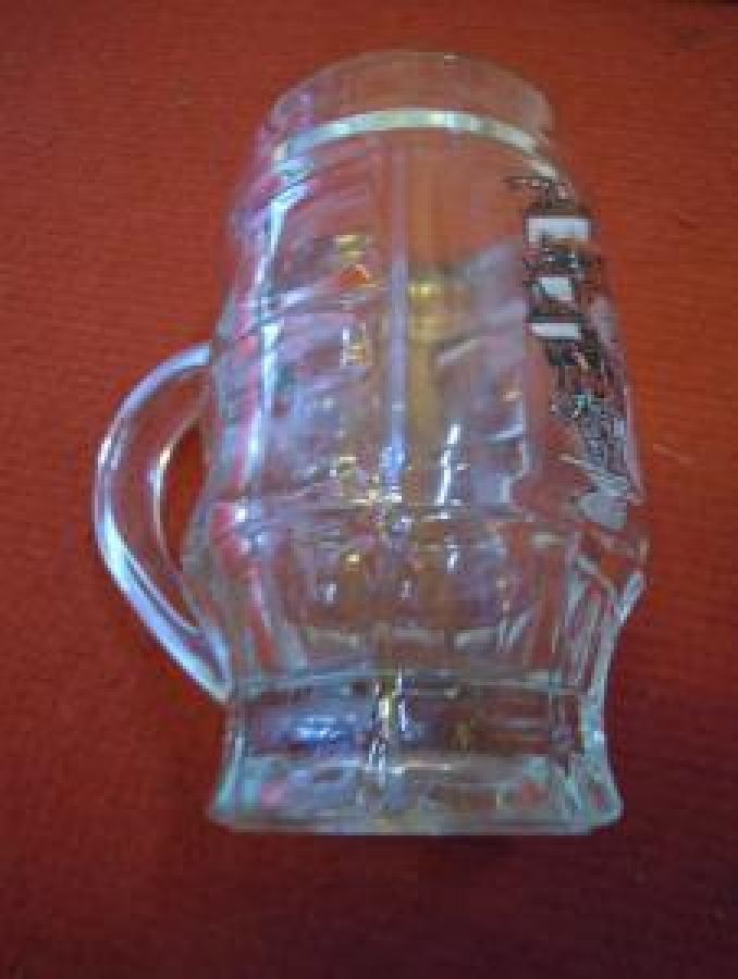 ANKER EXPORT HAAKE - BECK BİRA KALIN CAMDAN KULPLU KUPA BARDAK 