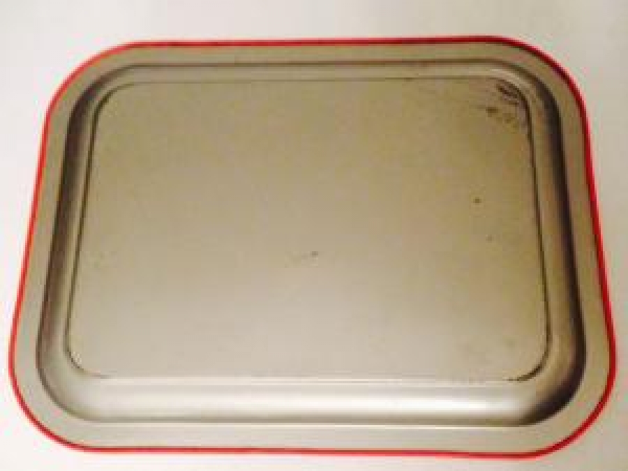 COCA COLA TENEKE BASKILI REKLAMLI TEPSİ