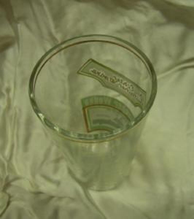 ECHTER RUSSİSCHER WODKA CAM BARDAK