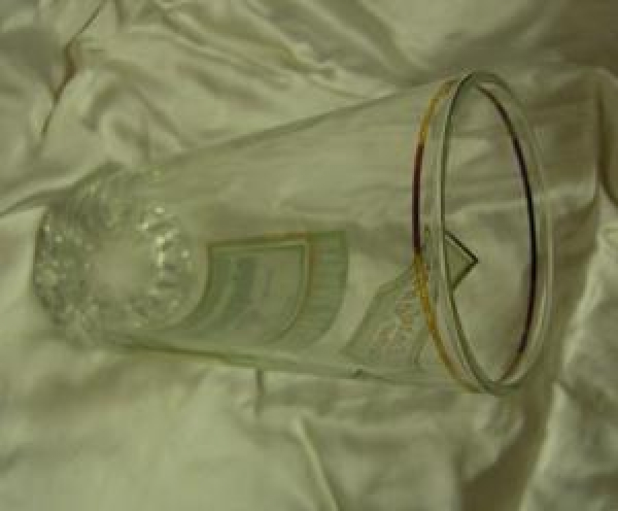 ECHTER RUSSİSCHER WODKA CAM BARDAK