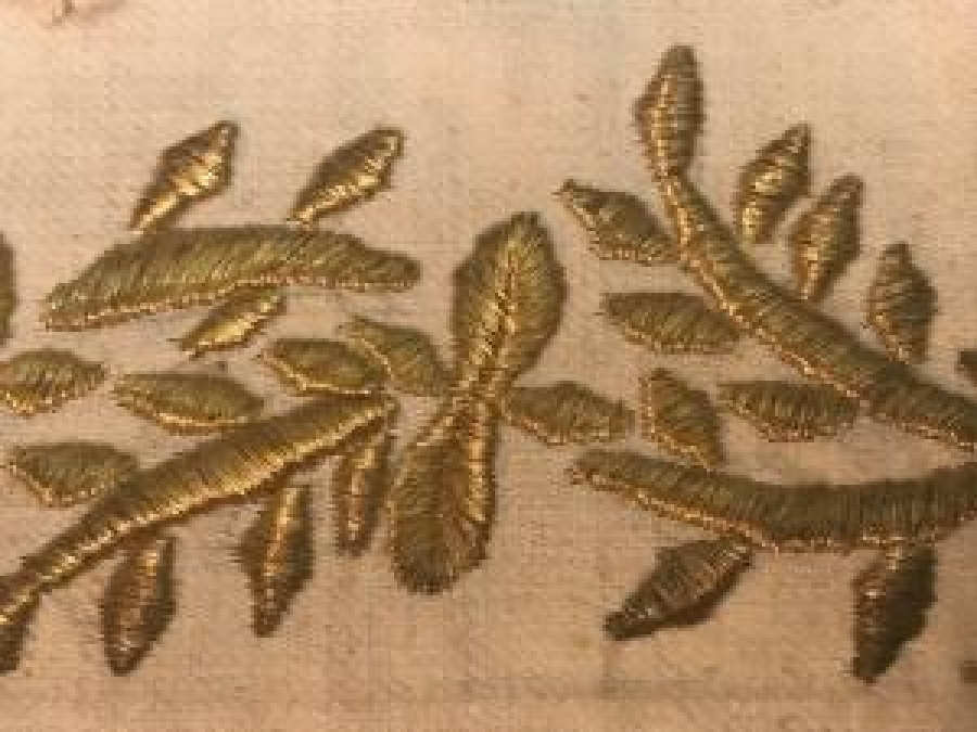 İSTANBUL İŞİ TEL KIRMA EL İŞLEMELİ EL PAMUKLU HAVLU 