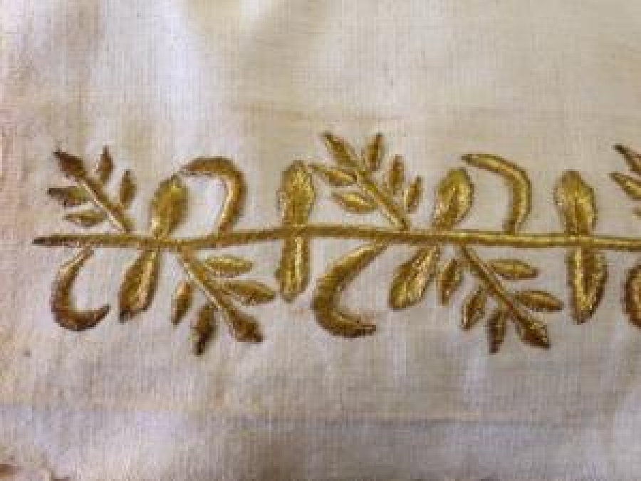 İSTANBUL İŞİ TEL KIRMA EL İŞLEMELİ EL PAMUKLU HAVLU 