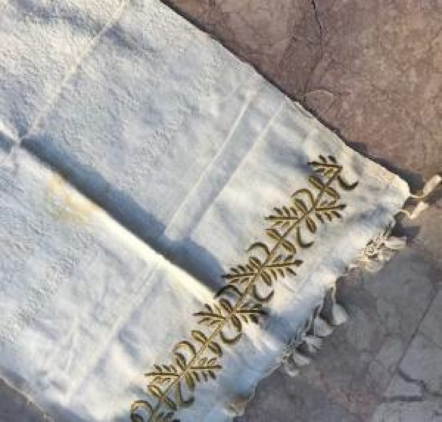 İSTANBUL İŞİ TEL KIRMA EL İŞLEMELİ EL PAMUKLU HAVLU 