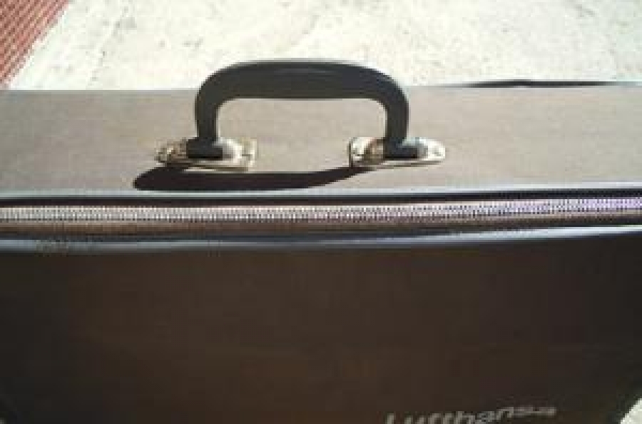 CANTA PUBLICITE SERDAN LUFTHANSA BAG HAVA YOLLARI PİLOT EL SEYEHAT ÇANTASI 