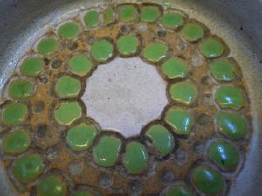 SERAMİK SANATÇI İŞİ İMZALI EL YAPIMI TABAK 