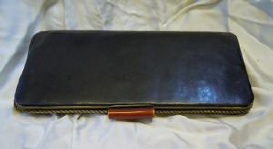 SİYAH BAYAN EL ÇANTA KİLİT KISMI KATALİN 