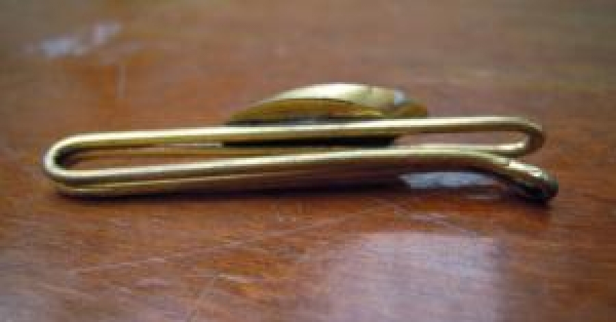 TEK TAŞLI METAL KRAVAT İĞNESİ