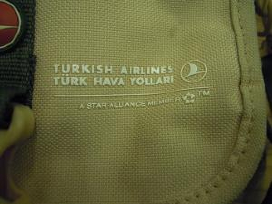 THY TURKISH AIRLINES TÜRK HAVA YOLLARI A STAR ALLINCE MEMBER ÇOK AMAÇLI ÇANTA 