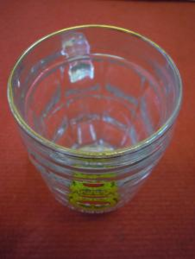 VELTINS BİRA KULPLU KALIN CAMDAN ÜZERİ REKLAMLI KUPA BARDAK