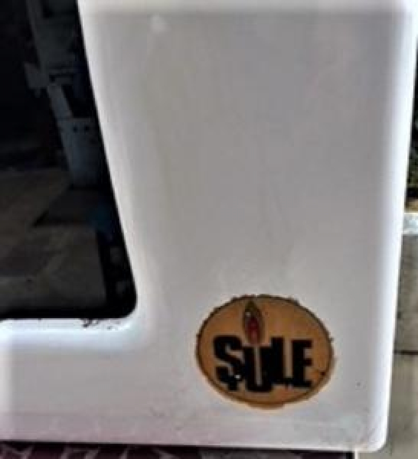 DEMİRDÖKÜM SÜLE ÇİFT GÖZLÜ OCAK FIRIN HAVA GAZI BUTAN GAZ İLE ÇALIŞAN 1970 MODEL 