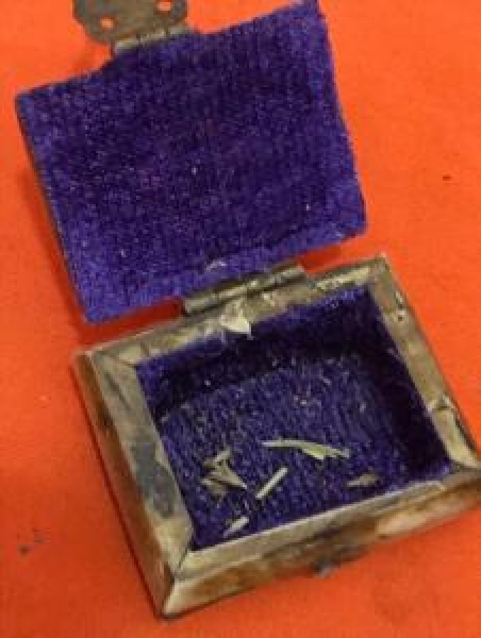 EL YAPIM KEMİK KAPAKLI KUTU