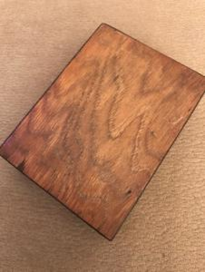 OSMANLI  İŞLEMELİ EL YAPIM SEDEF VE MARKUTERİ İŞCİLİKLİ  KAPAKLI TESBİH SAKLAMA  MUHAFAZA İÇİN AHŞAP KUTU