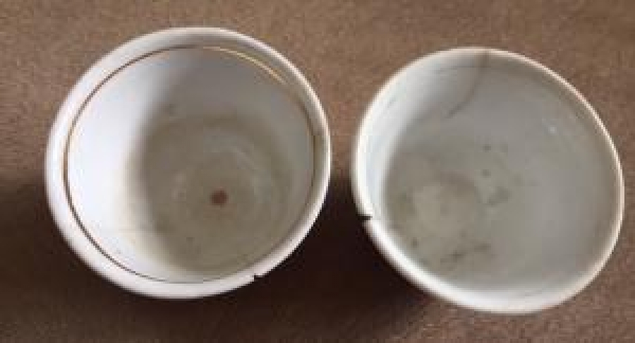 KUZNOTSOV ZARF FİNCANI PORSELEN OSMANLIYA YAPILMIŞTIR