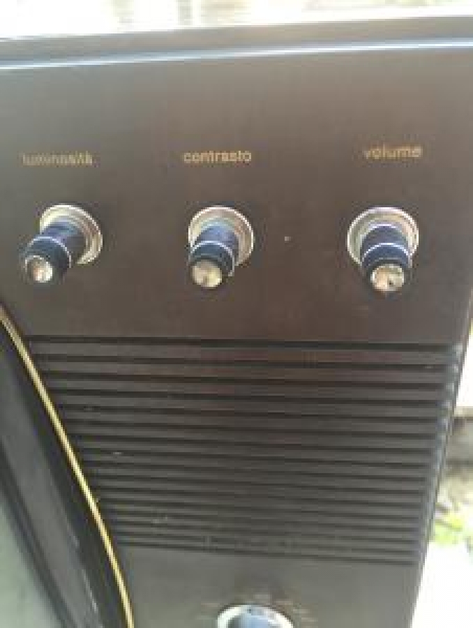 SİYAH BEYAZ SİEMENS ELETTRA 51 EKRAN AHŞAP KASA TELEVİZYON 