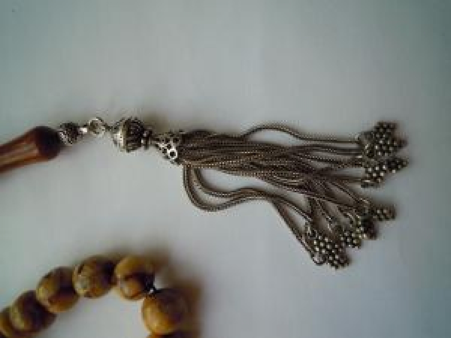 DEVE KEMİĞİNDEN EL YAPIM 33 LİK TESPİH 