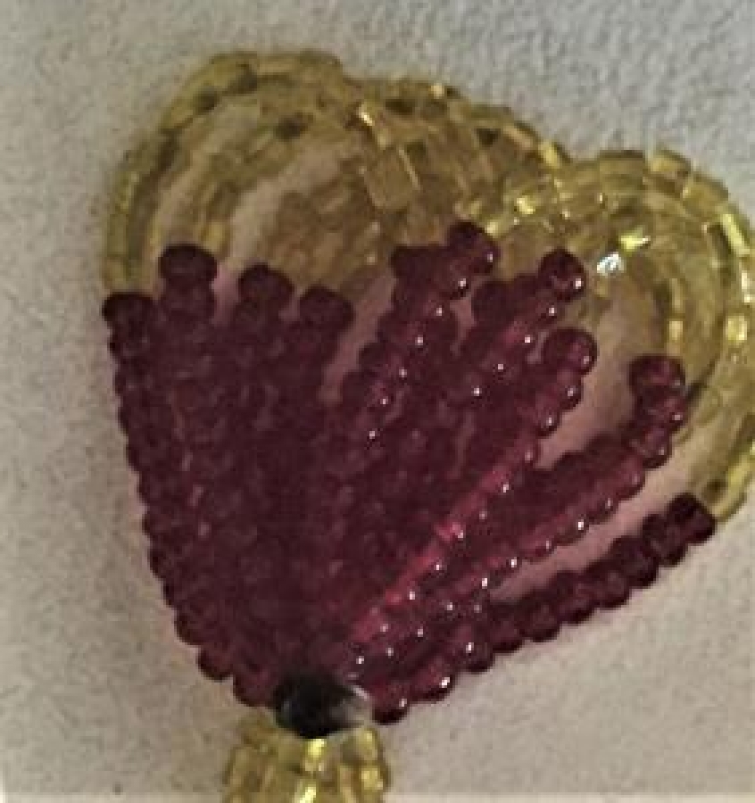 EL İŞİ HAPİSHANE İŞİ SARI KIRMIZI BONCUK İŞİ TESPİH 