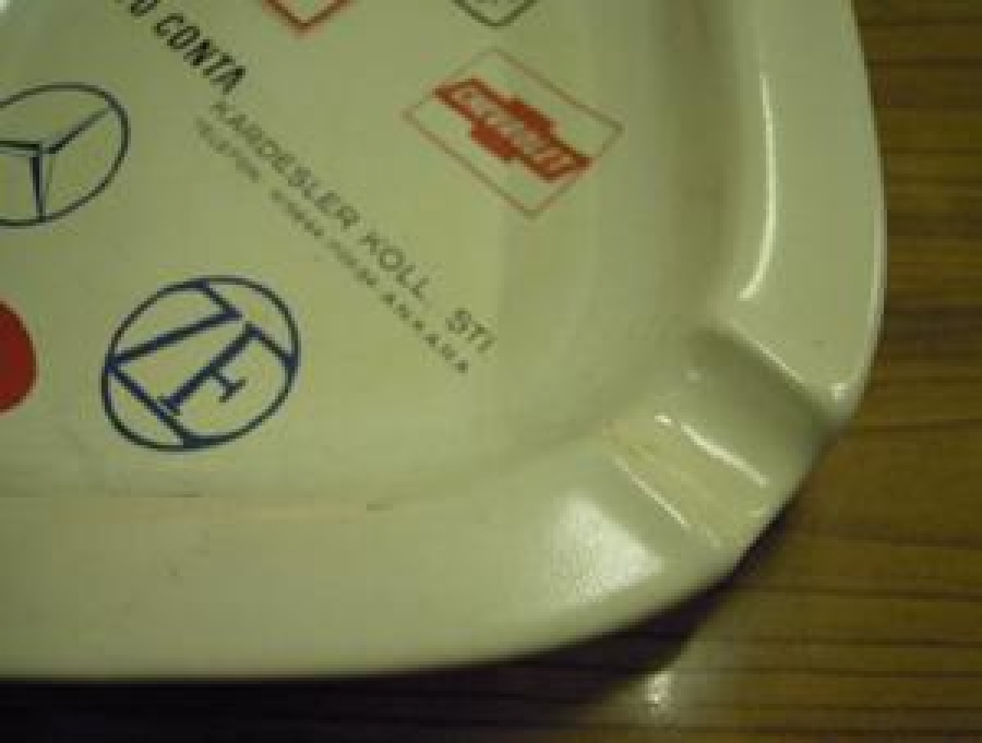 JEEP INTERNATIONAL HARVESTER CHEVROLET OTO CONTA ANKARA KÜL TABLASI