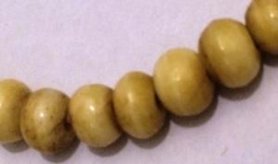 KEMİK TAMAMEN EL İŞCİLİKLİ YAPIM BEKTAŞİ ZAZA TESPİHİ DEDE  VE FATIMANIN ELİ 