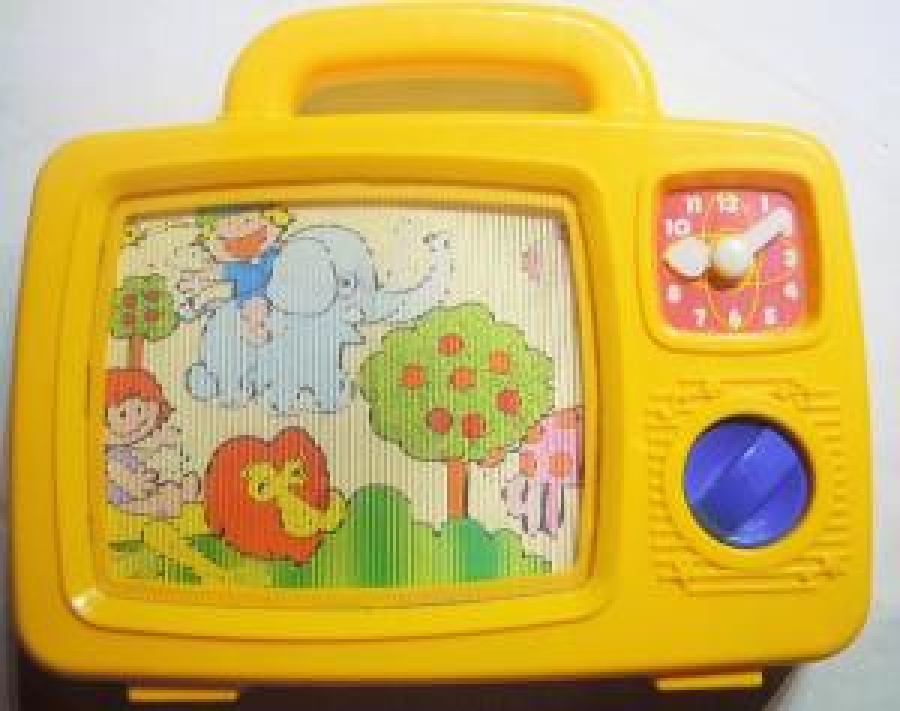 OYUNCAK TAŞINABİLİR TELEVİZYON TV 3 BOYUTLU GÖRÜNTÜLÜ 