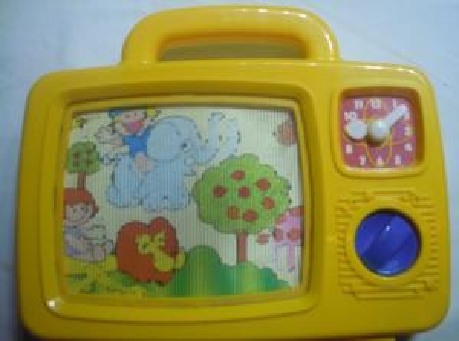 OYUNCAK TAŞINABİLİR TELEVİZYON TV 3 BOYUTLU GÖRÜNTÜLÜ 