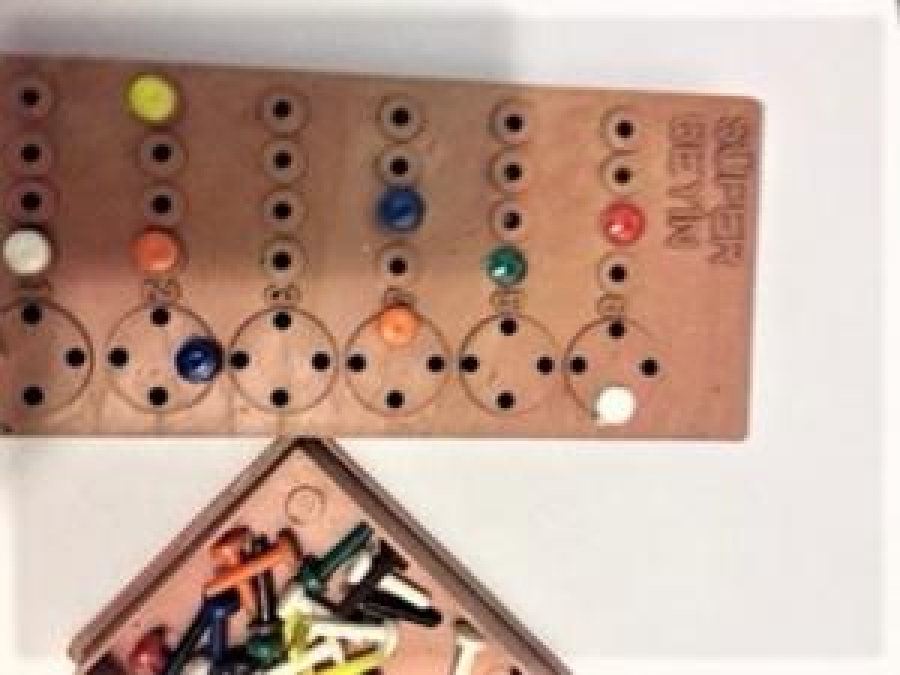 SÜPER BEYİN ZEKA OYUNU AKILLI BEYİN YERLİ PLASTİK OYUNCAK 