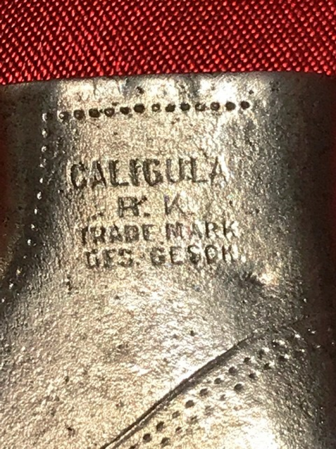 1900 YILLAR CALİGULA R.K. TRADE MARK GES GESCK CİZME AYAKKABI ŞEKLİNDE BENZİNLİ CAKMAK