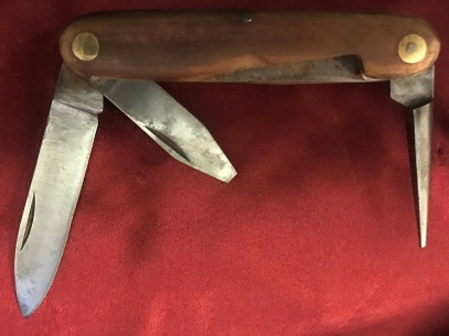 3 AMACLI EL YAPIM AHŞAP SAP CELİK CAKI