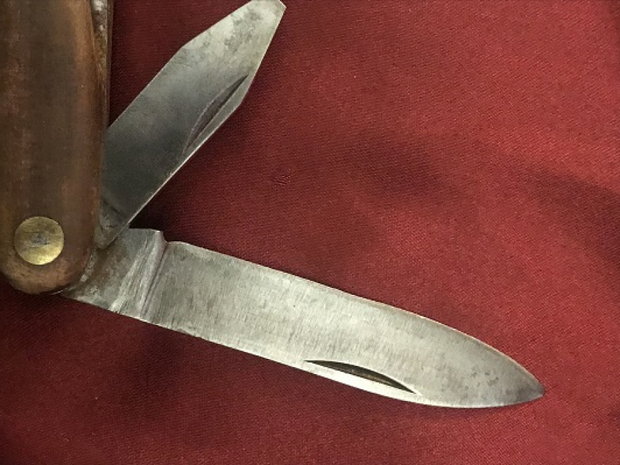 3 AMACLI EL YAPIM AHŞAP SAP CELİK CAKI