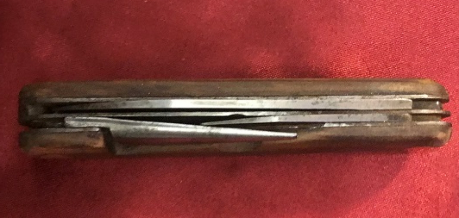 3 AMACLI EL YAPIM AHŞAP SAP CELİK CAKI